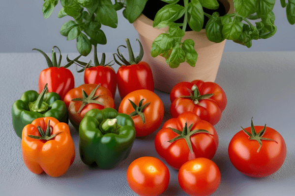Como Cultivar Mini Pimentões e Mini Tomates