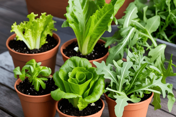 Como Cultivar Mini Alface e Rúcula em Vasos Pequenos na Sacada