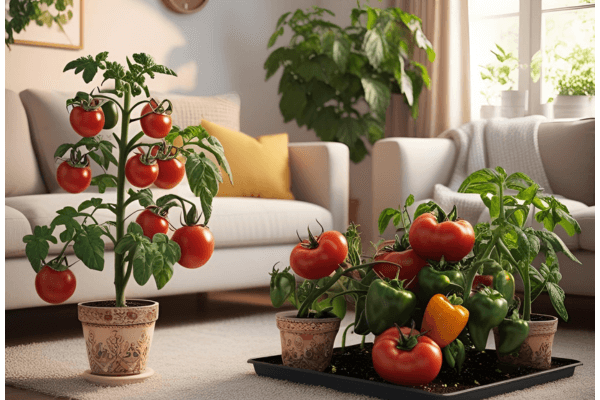 Um Jardim Comestível Dentro de Casa