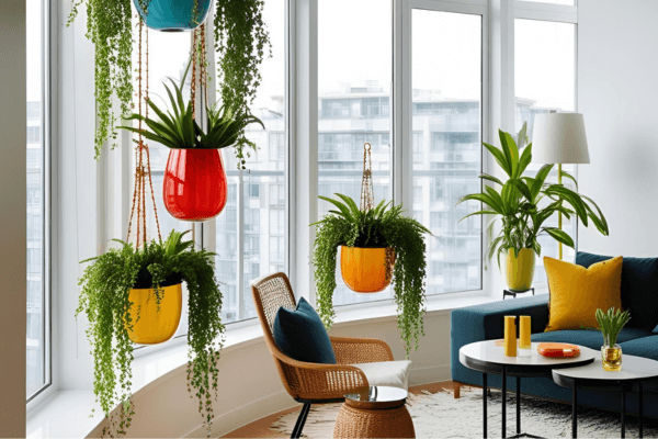 Vasos Suspensos Para Decoração do seu Apartamento