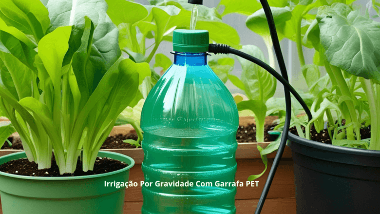 Como Fazer Irrigação por Gravidade com Garrafa PET para Hidroponia Caseira